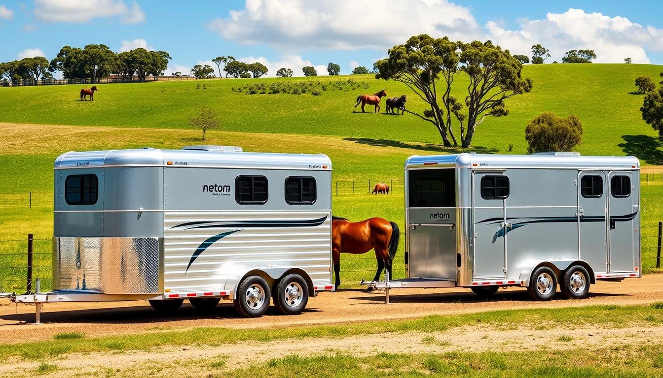 aluminium horse trailers