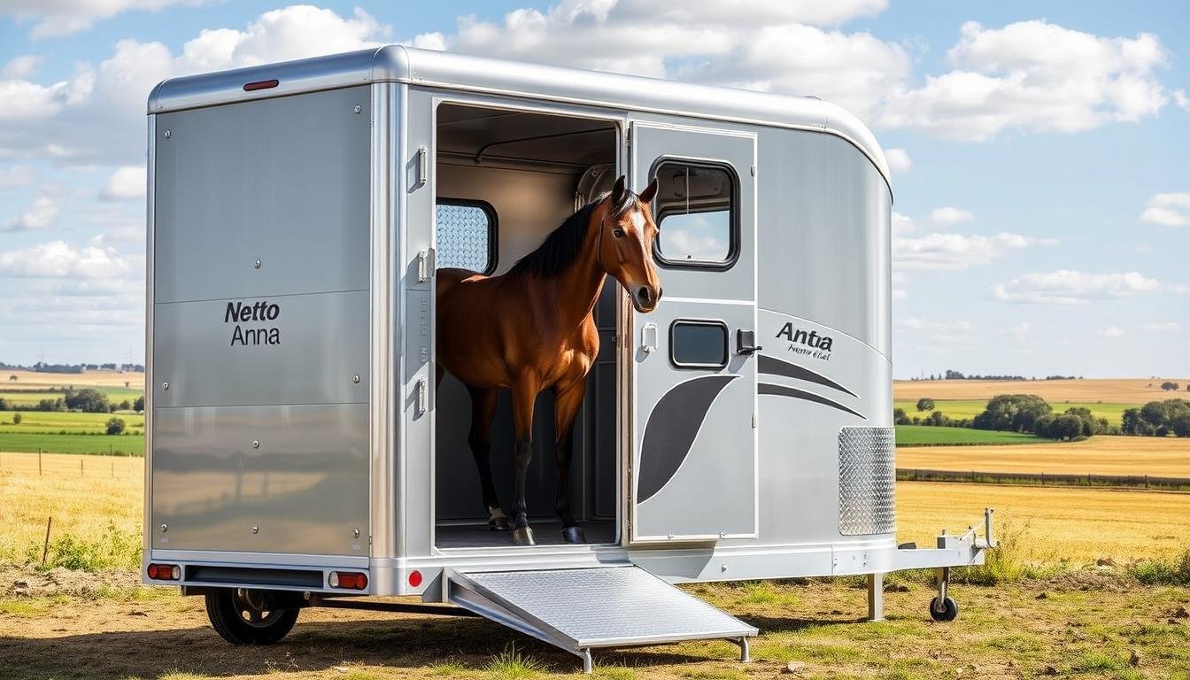 lightweight aluminium horse floats