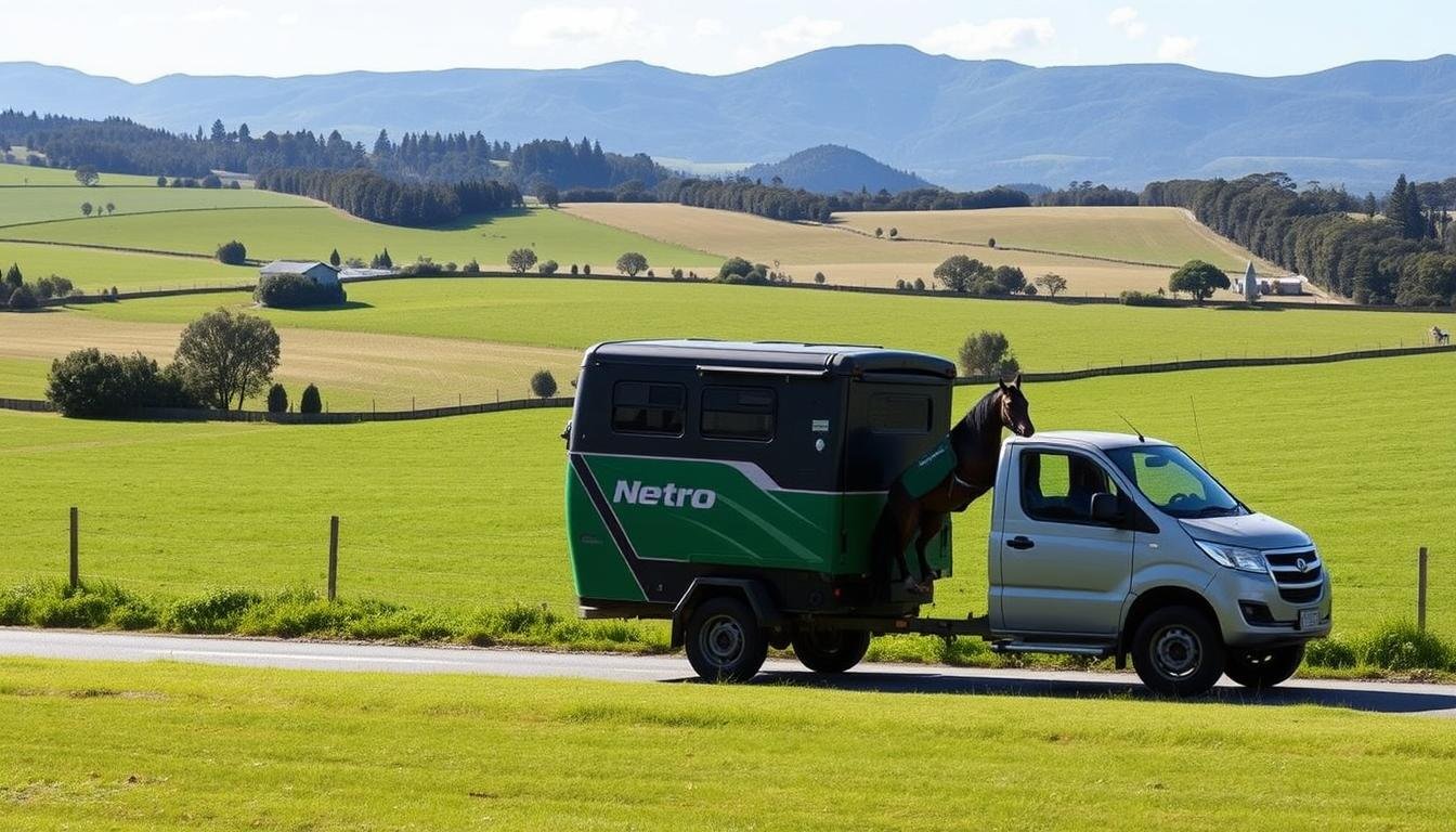 towing horse floats Tasmania