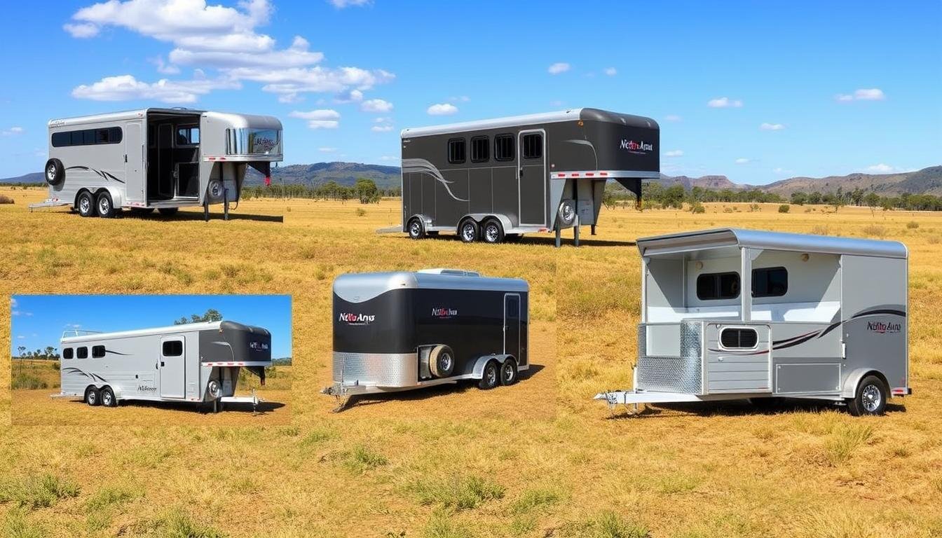 types of horse trailers